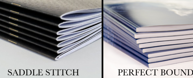 saddle stitch versus perfect bound